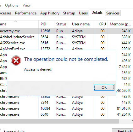タスクマネージャーで優先度変更ができない?Access Deniedエラーの解決策 8 e382bfe382b9e382afe3839ee3838de383bce382b8e383a3e383bce381a7e584aae58588e5baa6e5a489e69bb4e3818ce381a7e3818de381aae38184efbc9faccess deni